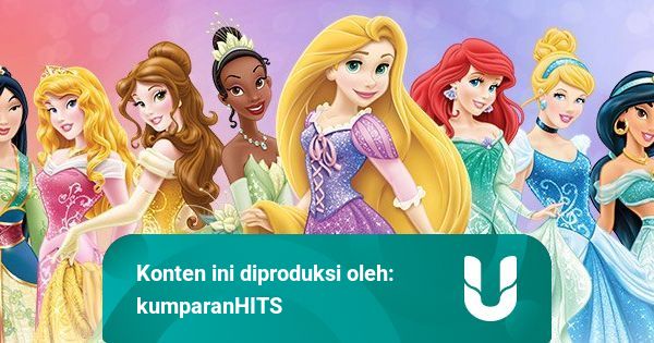 Tak Semua Karakter Perempuan Sandang Gelar Princess di Film Disney